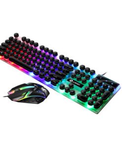 Kit Teclado e Mouse Gamer USB com LED RGB Limei GTX300 - Imagem 5